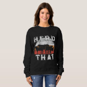 Bauer Herde, dass Kuh Bauer T-Shirt Sweatshirt (Vorne ganz)