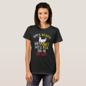 Bauer Hühner Bauer Hühnchen T-Shirt (Vorne ganz)