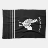 Bauer Hühnerfleisch Küchentücher - Metzger (Horizontal)