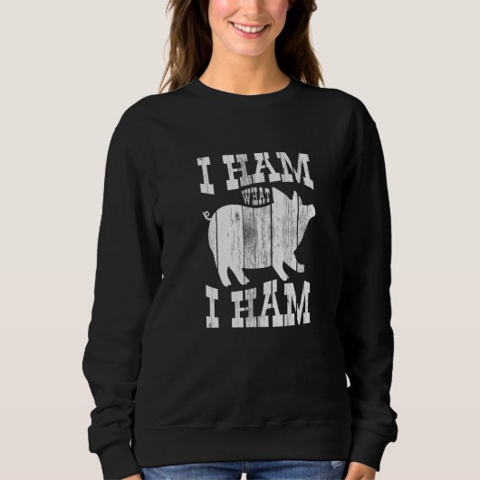 Bauer, ich hasse, was ich trage sweatshirt (Vorderseite)