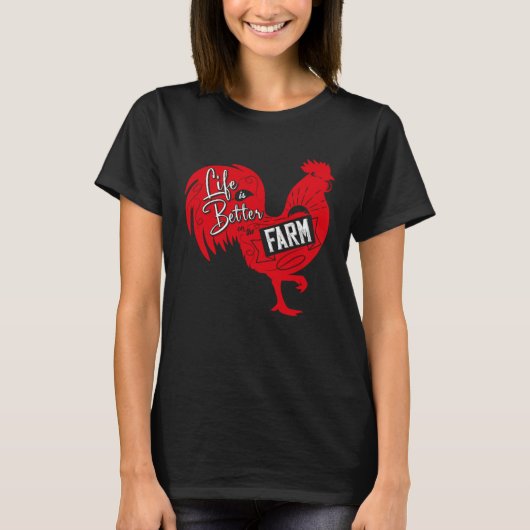 Bauer im Betriebsregister T-Shirt (Vorderseite)