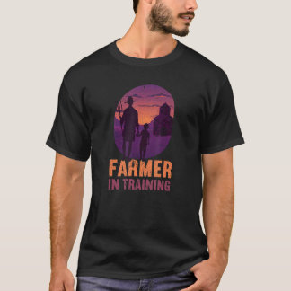 Bauer in der Ausbildung des Bauern in der Landwirt T-Shirt