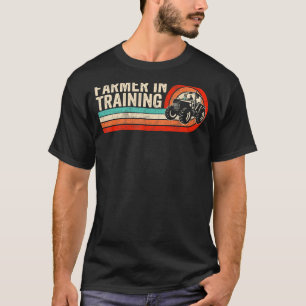 Bauer in der Ausbildung von rückwärts geneigten Zu T-Shirt