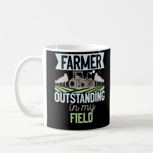 Bauer in meinem Berufsleben Kaffeetasse (Links)
