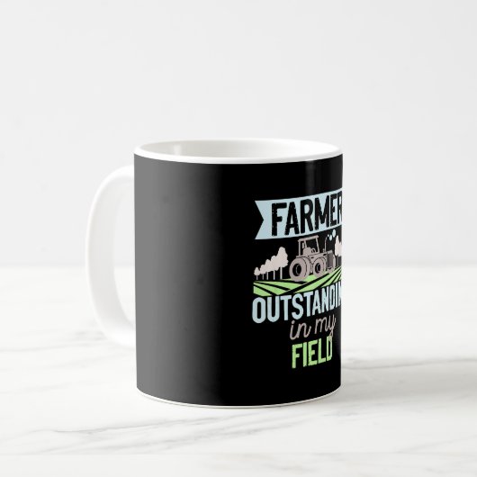 Bauer in meinem Feldtrainer Kaffeetasse (Vorderseite Links)