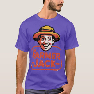 Bauer Jack Retro 80er Alte Schule Vintag T-Shirt