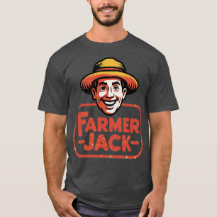 Bauer Jack Retro 80er Alte Schule Vintag T-Shirt