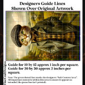 Bauer Katalogportrait in Landschaft CM1 Decoupage Seidenpapier