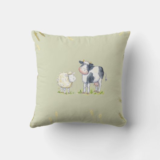 Bauer-Kissen für Kinderzimmer Kissen (Rückseite)