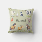 Bauer-Kissen für Kinderzimmer Kissen (Vorderseite)