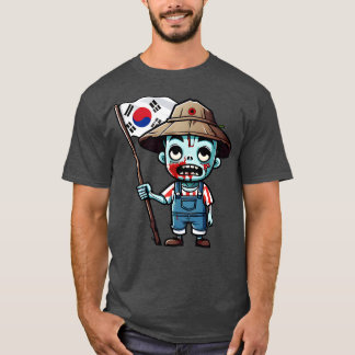 Bauer Koreanisch Zombie T-Shirt