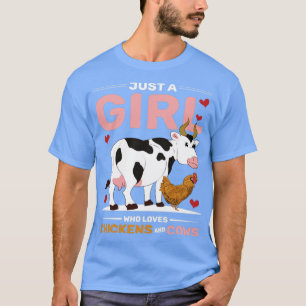 Bauer Kuh Lover Women Farm Girls Farm Tier C T-Shirt