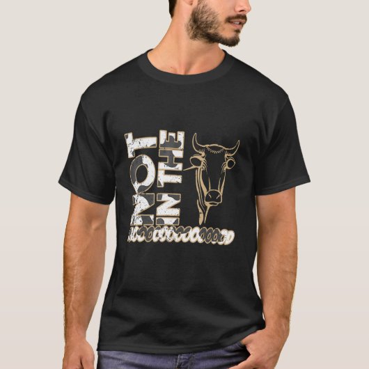 Bauer Kuh T-Shirt (Vorderseite)