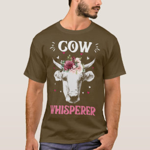Bauer Kuh Whisperbetrieb T-Shirt