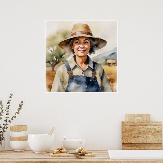 Bauer - Kunstdruckerei Poster (Küche)