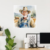 Bauer - Kunstdruckerei Poster (Heimbüro)