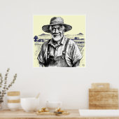 Bauer - Kunstdruckerei Poster (Küche)