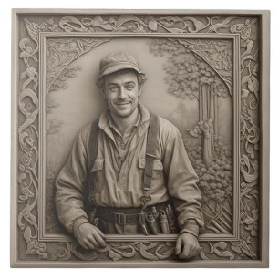 Bauer - Kunsthandwerk Keramik Tile Fliese