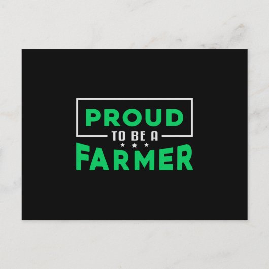 Bauer Landwirtschaft Hühner Funny Gift Postkarte (Vorderseite)