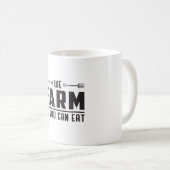 Bauer Landwirtschaft Hühnerzucht Idee Kaffeetasse (VorderseiteRechts)