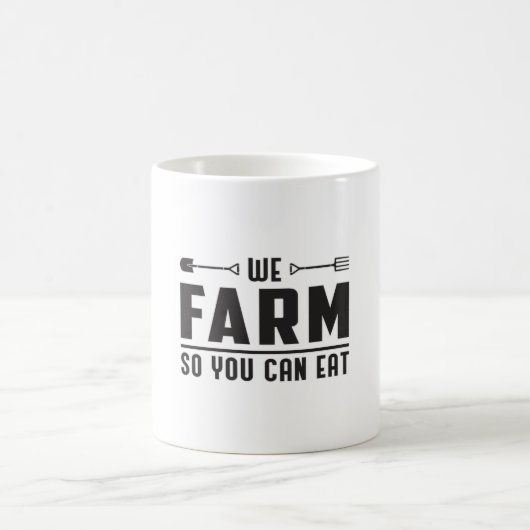 Bauer Landwirtschaft Hühnerzucht Idee Kaffeetasse (Mittel)