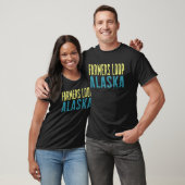 Bauer Loop Alaska Pazifikküste gestapelt T-Shirt (Unisex)