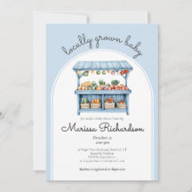 Bauer Market Baby Boy Dusche