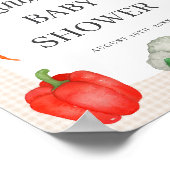 Bauer Market Baby Dusche Begrüßungszeichen Plakat (Ecke)