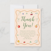 Bauer Market Baby Dusche Dankeskarte (Vorderseite)