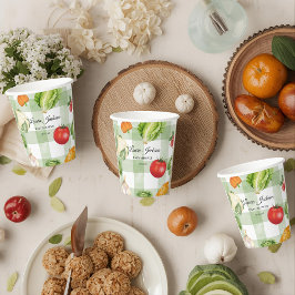 Bauer Market Baby Dusche Einladung Pappbecher