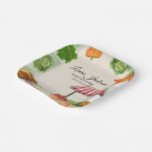 Bauer Market Baby Dusche Einladung Pappteller (Gewinkelt)