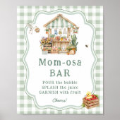 Bauer Market Baby Dusche Mama-osa Bar Poster (Vorne)
