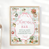 Bauer Market Baby Dusche Mama-osa Bar Poster