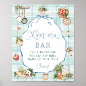 Bauer Market Baby Dusche Mama-osa Bar Poster (Vorne)