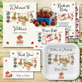 Bauer Market Baby Dusche Wäscheleine Einladung