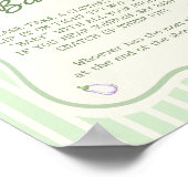 Bauer Market Baby Shower Say Baby Game nicht Poster (Ecke)