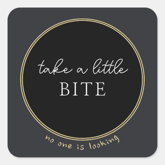 BAUER MARKET BAKERY FAIR PARTY Werbezeichen Quadratischer Aufkleber (Vorderseite)