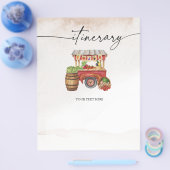 Bauer Market Blume Bouquet Informationsblatt Flyer (Einzeln)