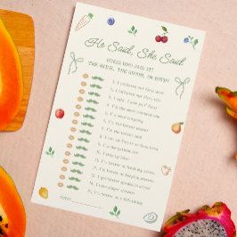 Bauer Market Brautparty, der das Spiel sagte