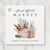 Bauer Market Brautparty Geschenkanhänger (Vorderseite)