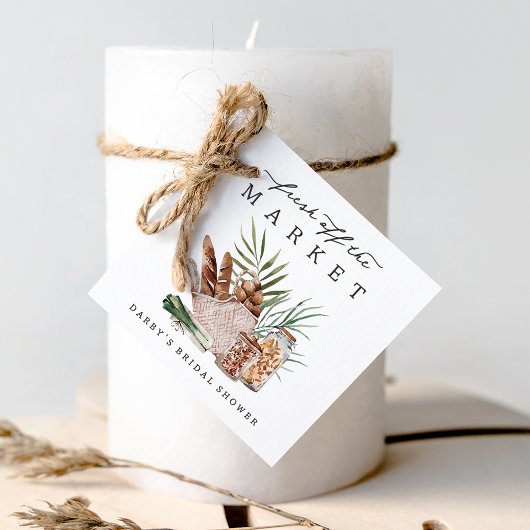 Bauer Market Brautparty Geschenkanhänger