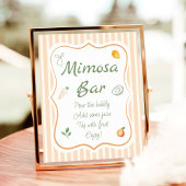 Bauer Market Brautparty Mimosa Bar Poster