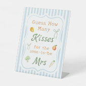 Bauer Market Brautparty schätzen, wie viele Sockelschild (Vorderseite)