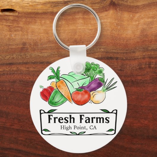 Bauer Market Custom Schlüsselanhänger (Vorderseite)