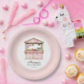 Bauer Market Girl Baby Dusche Pappteller (Party)