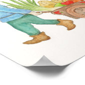 Bauer Market Gnome Art Prints Poster (Ecke)