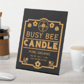 Bauer Market Honey Candles Sockelschild (In SItu)