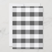 Bauer Market Kraft Paper Baby Dusche Einladung (Rückseite)