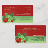 Bauer Market Lebensmittelgeschäft Visitenkarte (Vorne/Hinten)