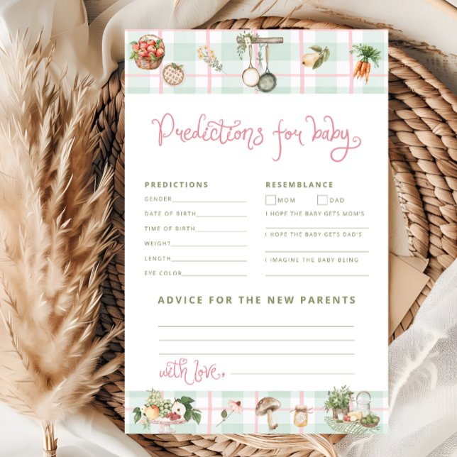 Bauer Market Pink Predictions for Baby Game (Von Creator hochgeladen)